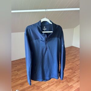 Adidas Dark Blue Golf Pullover